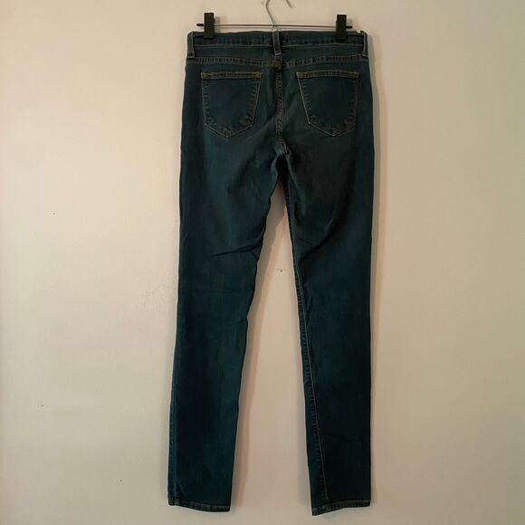 Judy Blue Women's size 7 / 28 Dark Wash Skinny Leg Jeans Medium Rise - Picture 5 of 9